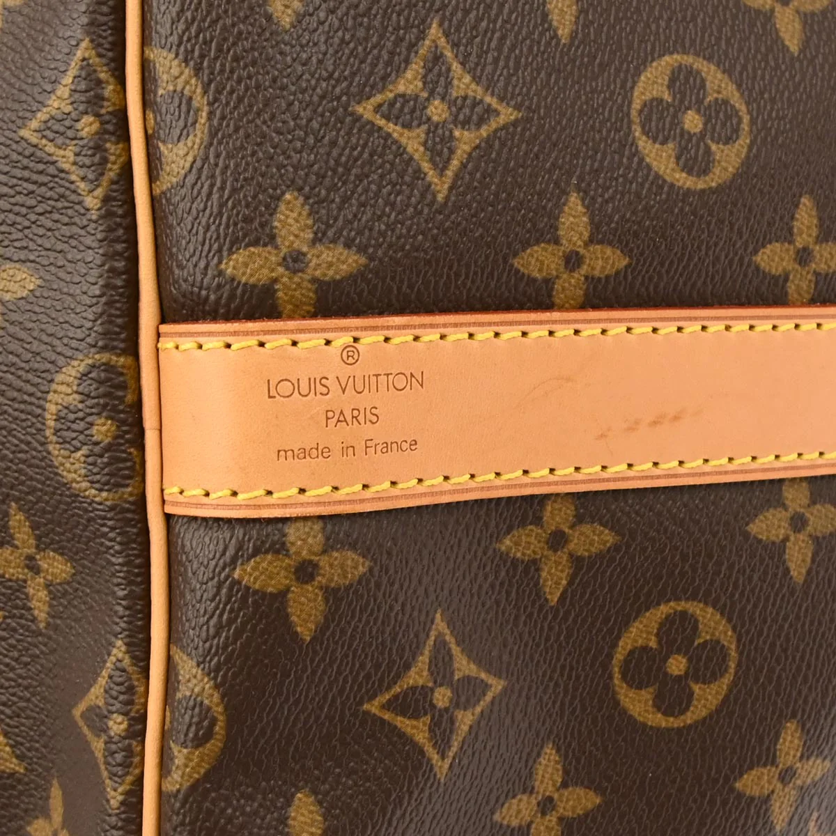 Louis Vuitton 2003 Monogram Keepall Bandouliere 55 Duffle Bag M41414 - Image 7