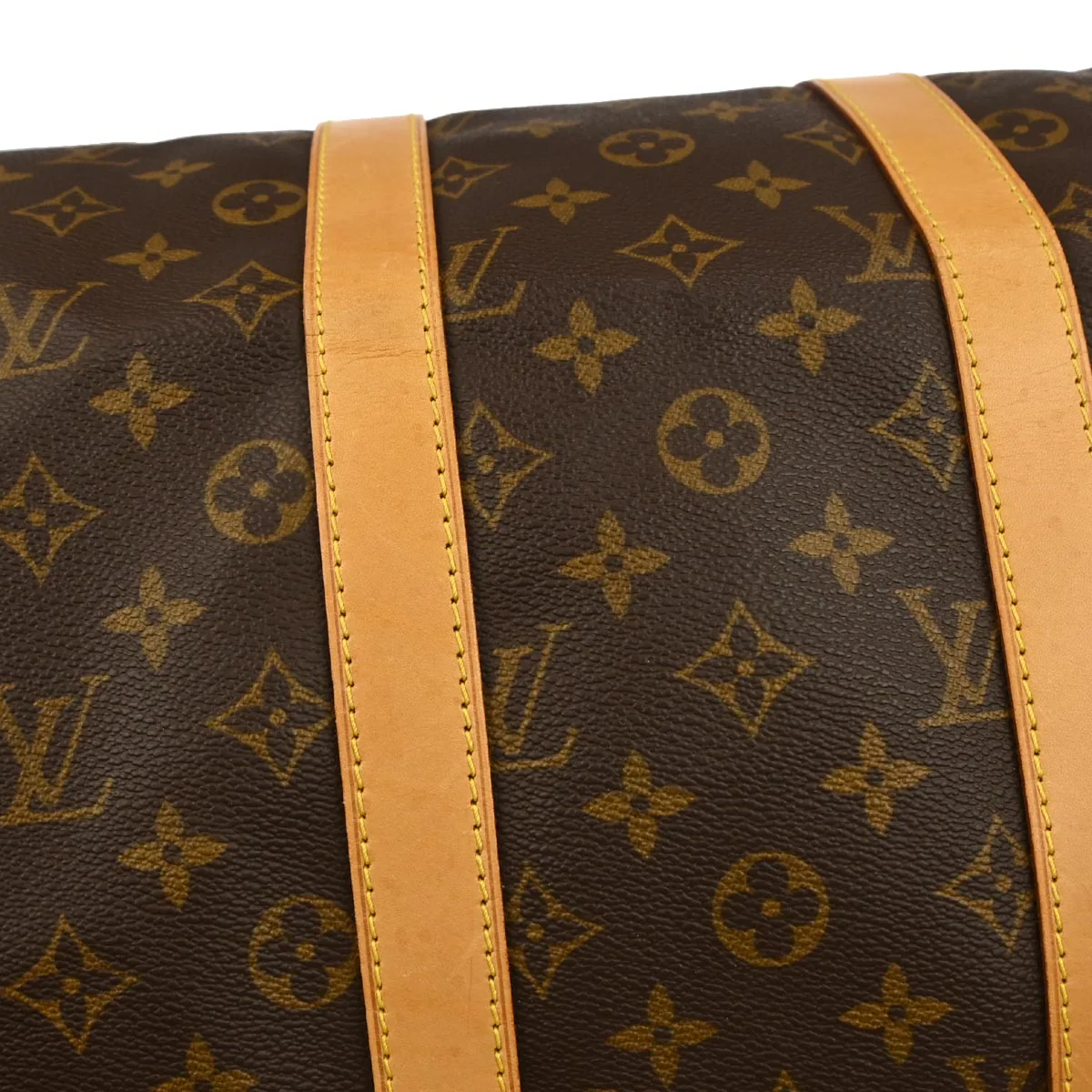 Louis Vuitton 1998 Monogram Keepall Bandouliere 45 Duffle Bag M41418 - Image 3