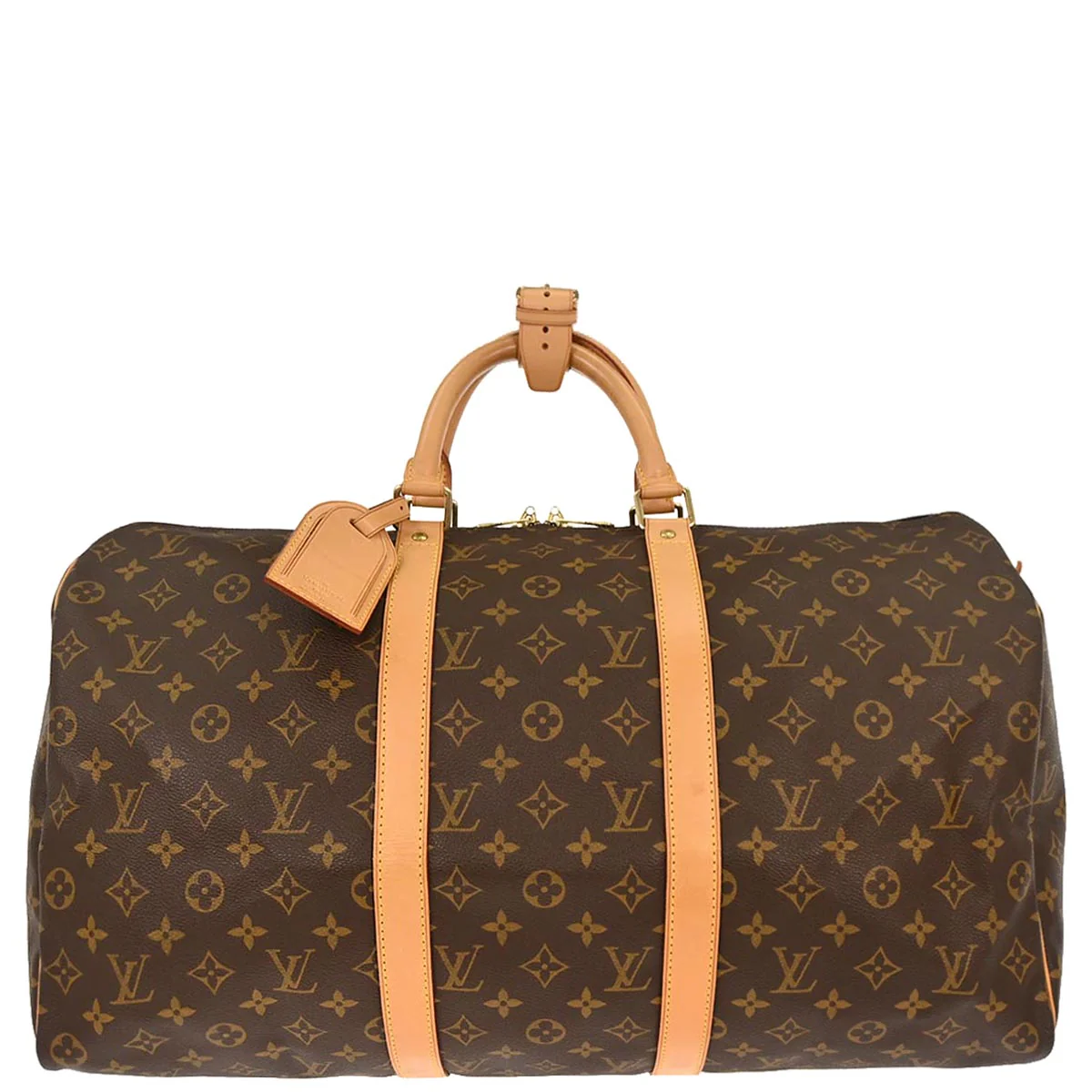 Louis Vuitton 1998 Monogram Keepall 50 Duffle Travel Handbag M41426