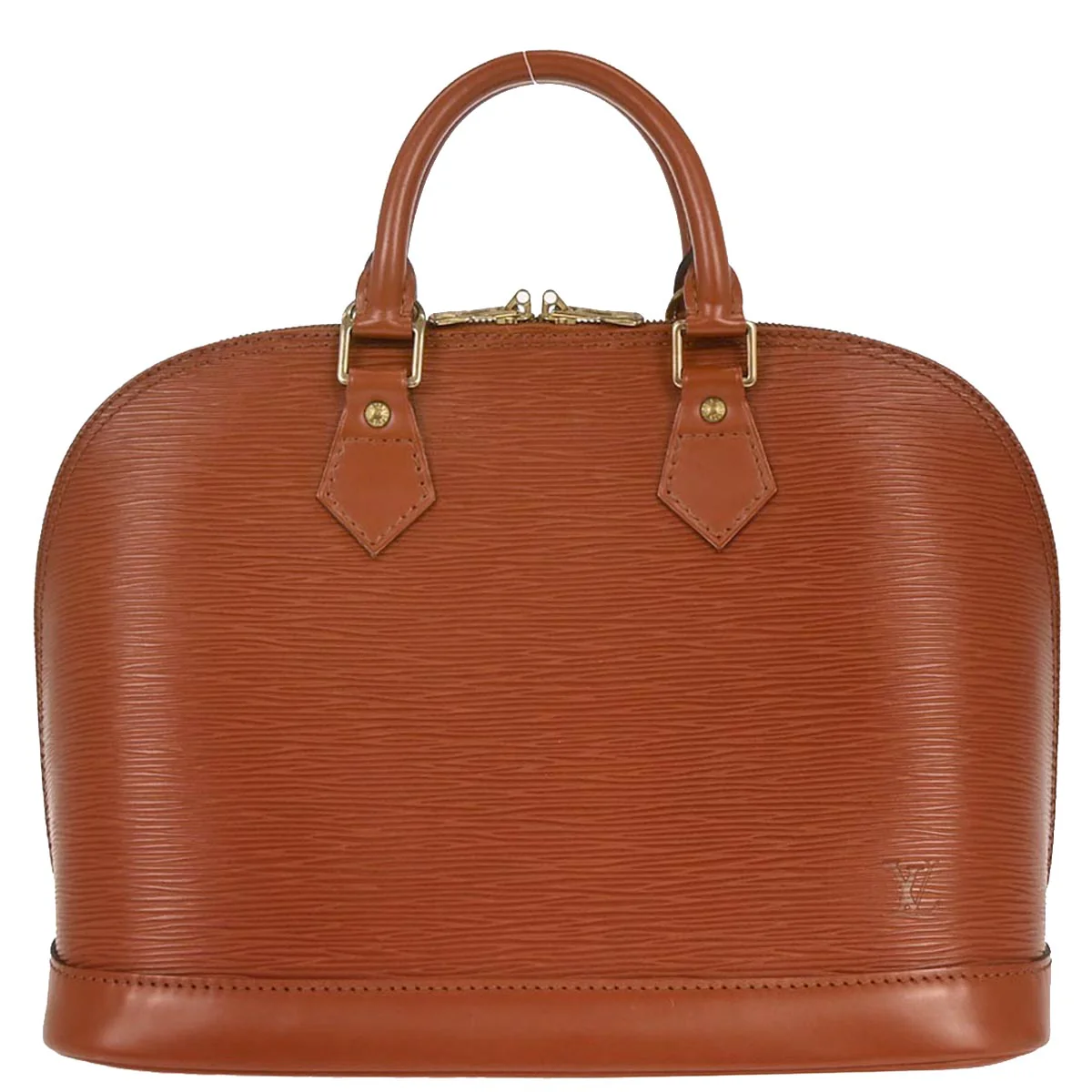 Louis Vuitton 1997 Brown Epi Alma Handbag M52143