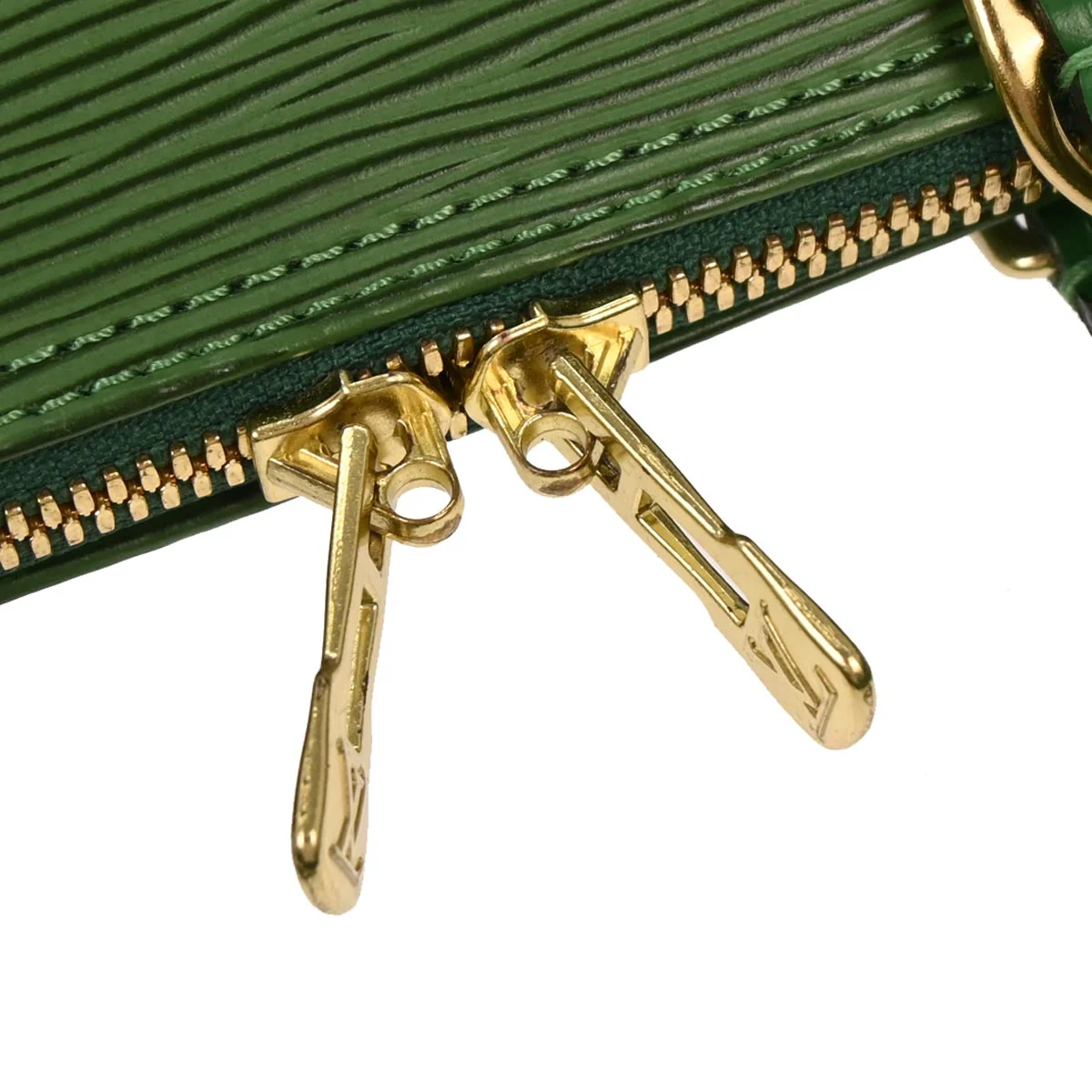 Louis Vuitton 1997 Green Epi Alma 2way Handbag M52144 - Image 3
