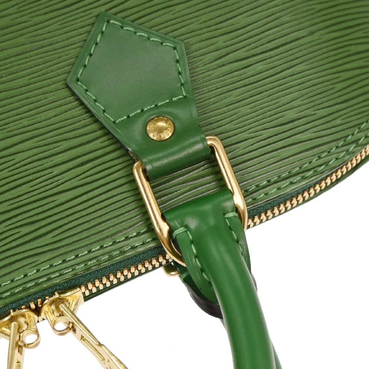 Louis Vuitton 1997 Green Epi Alma 2way Handbag M52144 - Image 4