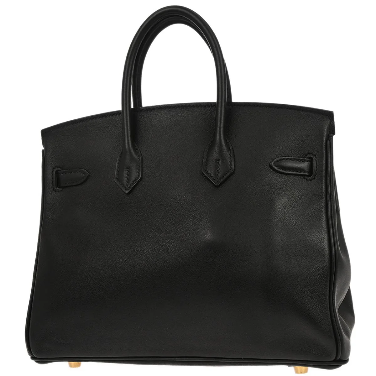 Hermes Black Swift Birkin 25 Handbag - Image 2
