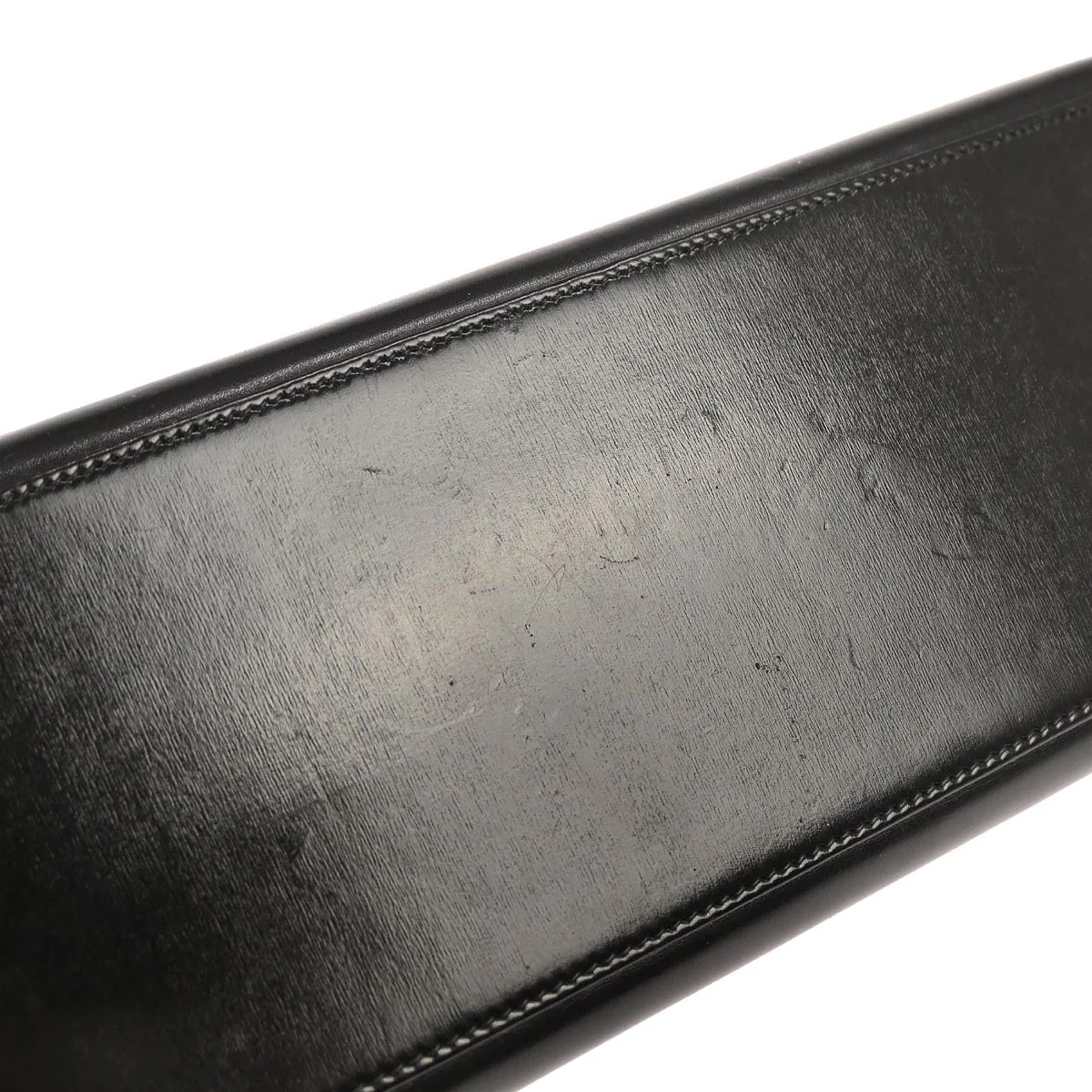 Hermes Black Box Calf Kelly 28 Sellier 2way Shoulder Handbag - Image 6