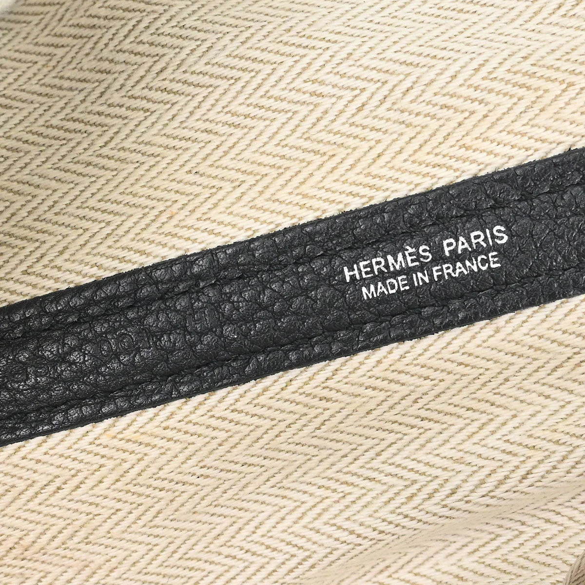 Hermes 2017 Black Negonda Garden Party 36 PM Tote Handbag - Image 10