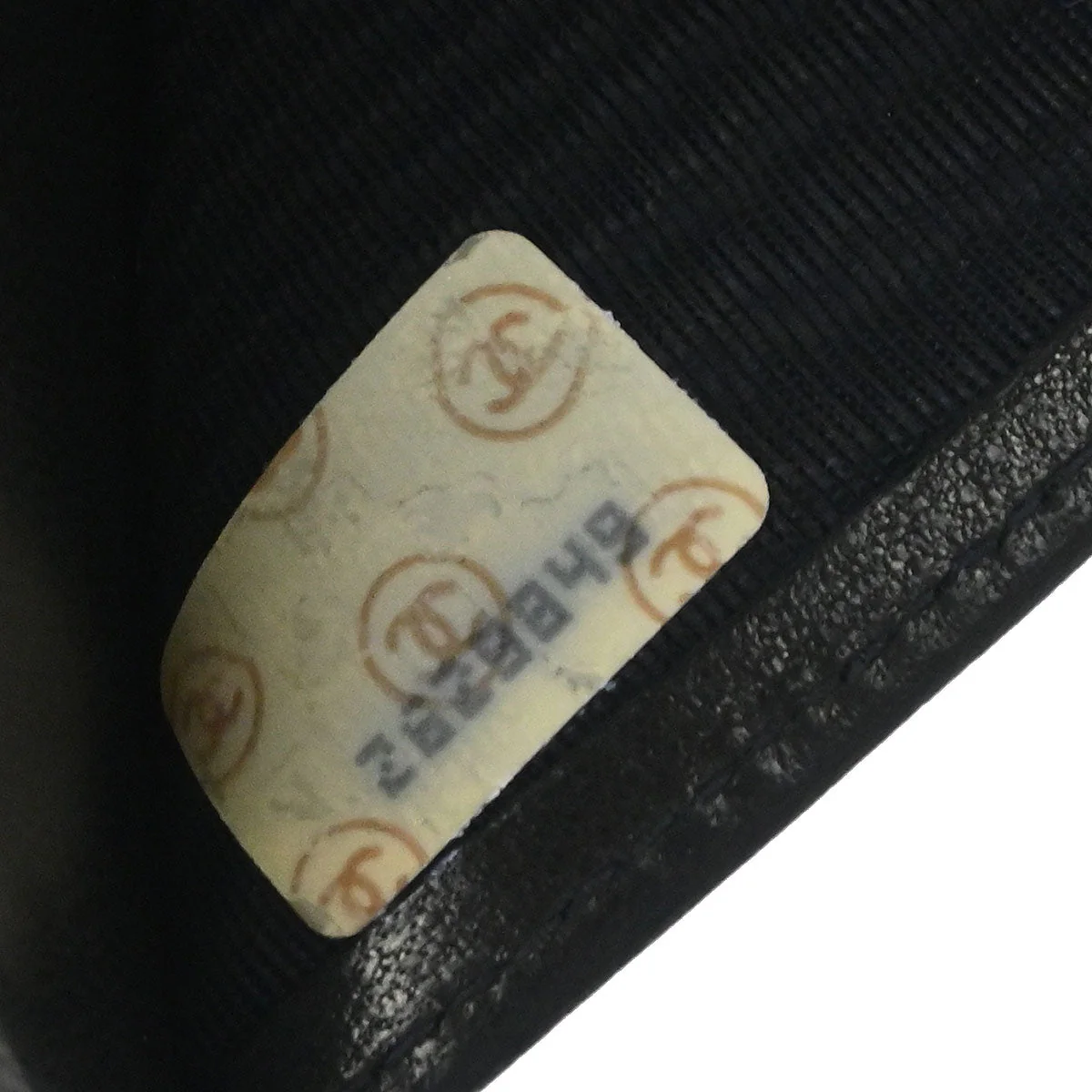 Chanel 1991-1994 Black Lambskin Bicolore Wallet - Image 6