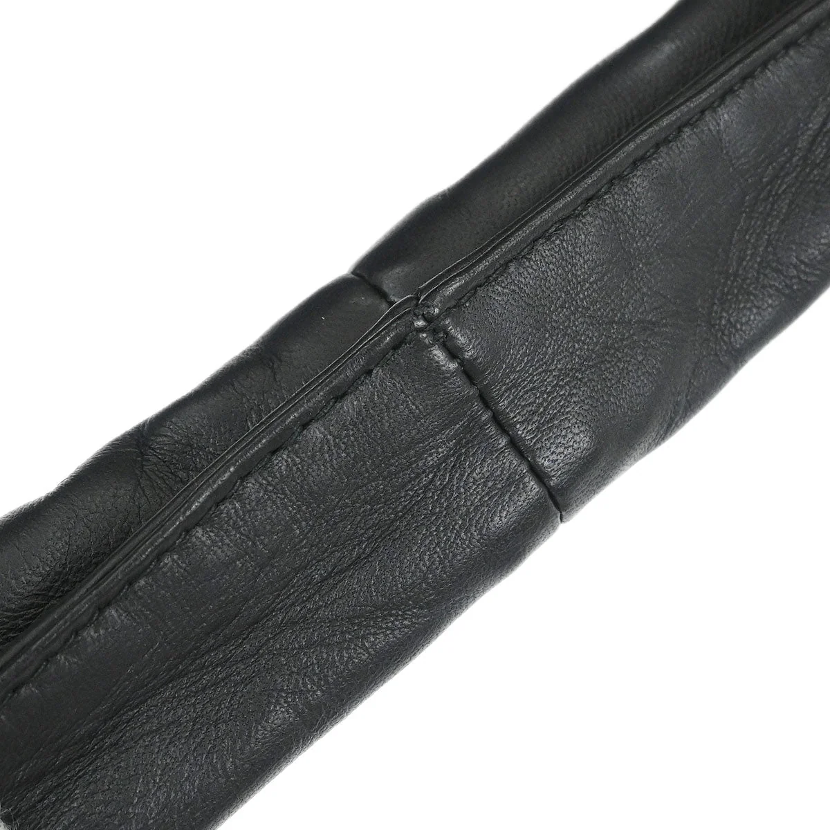 Bottega Veneta Black Lambskin Intrecciato Hobo Handbag - Image 5