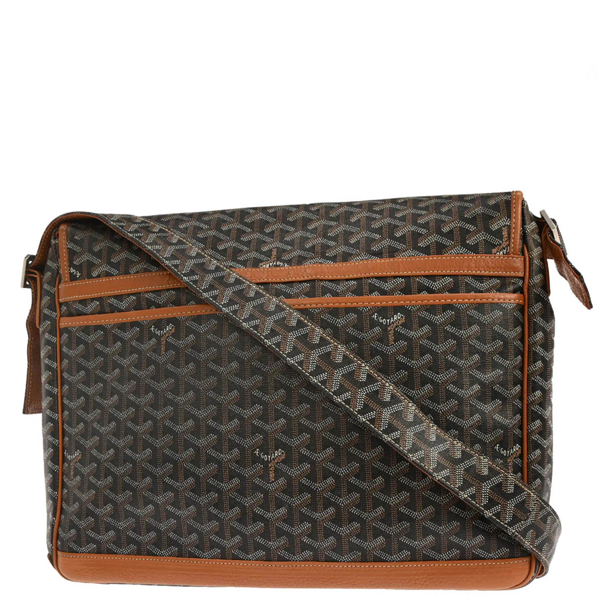 Goyard Black Grand Bleu GM Shoulder Bag - Image 2