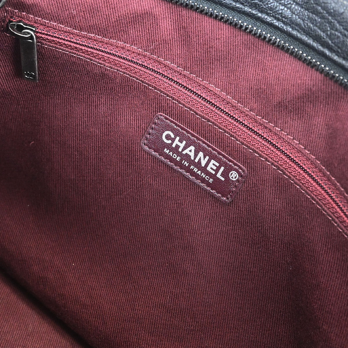 Chanel 2015-2016 Black Calfskin Shoulder Bag - Image 8