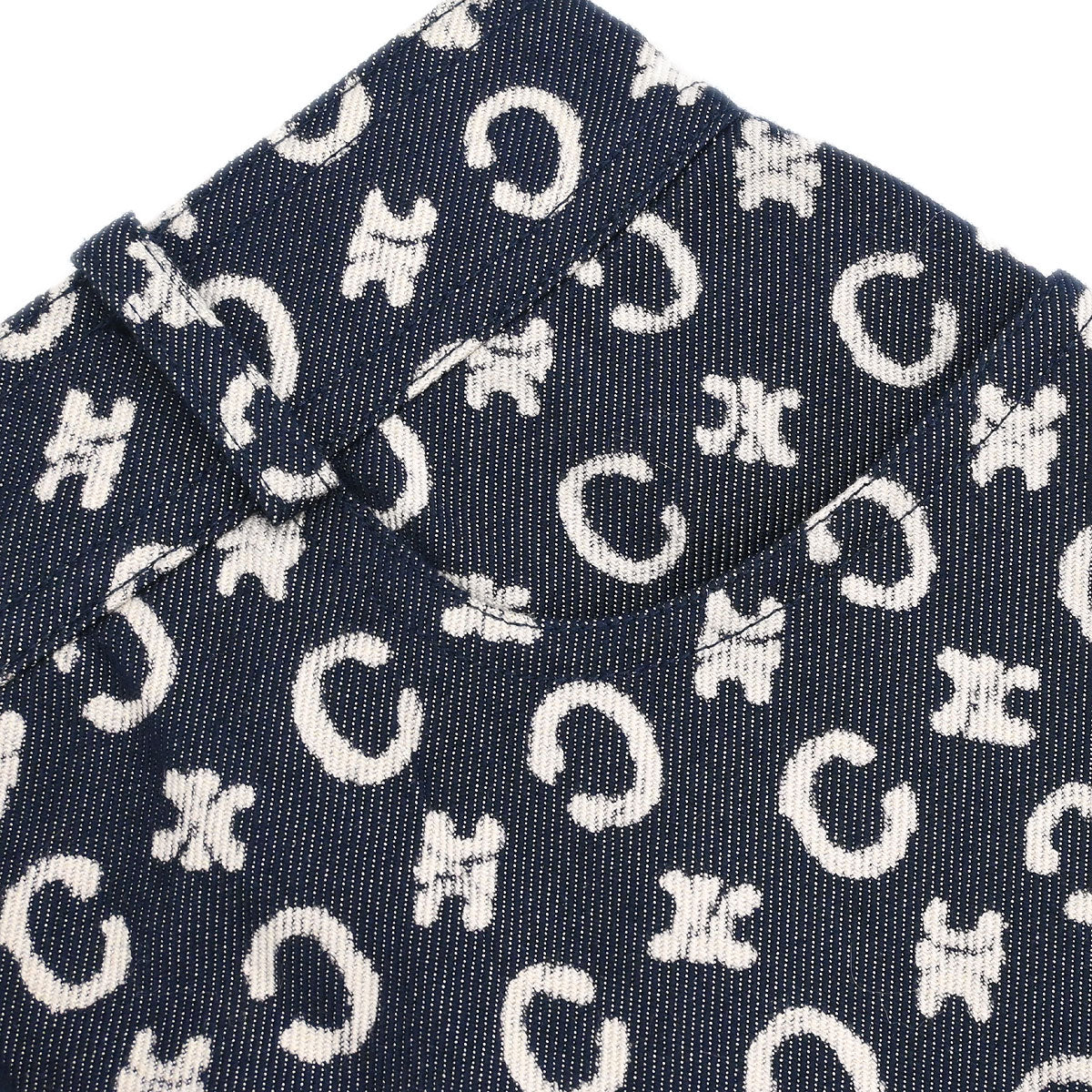 Celine Skirt Macadam Denim Indigo #34 - Image 5