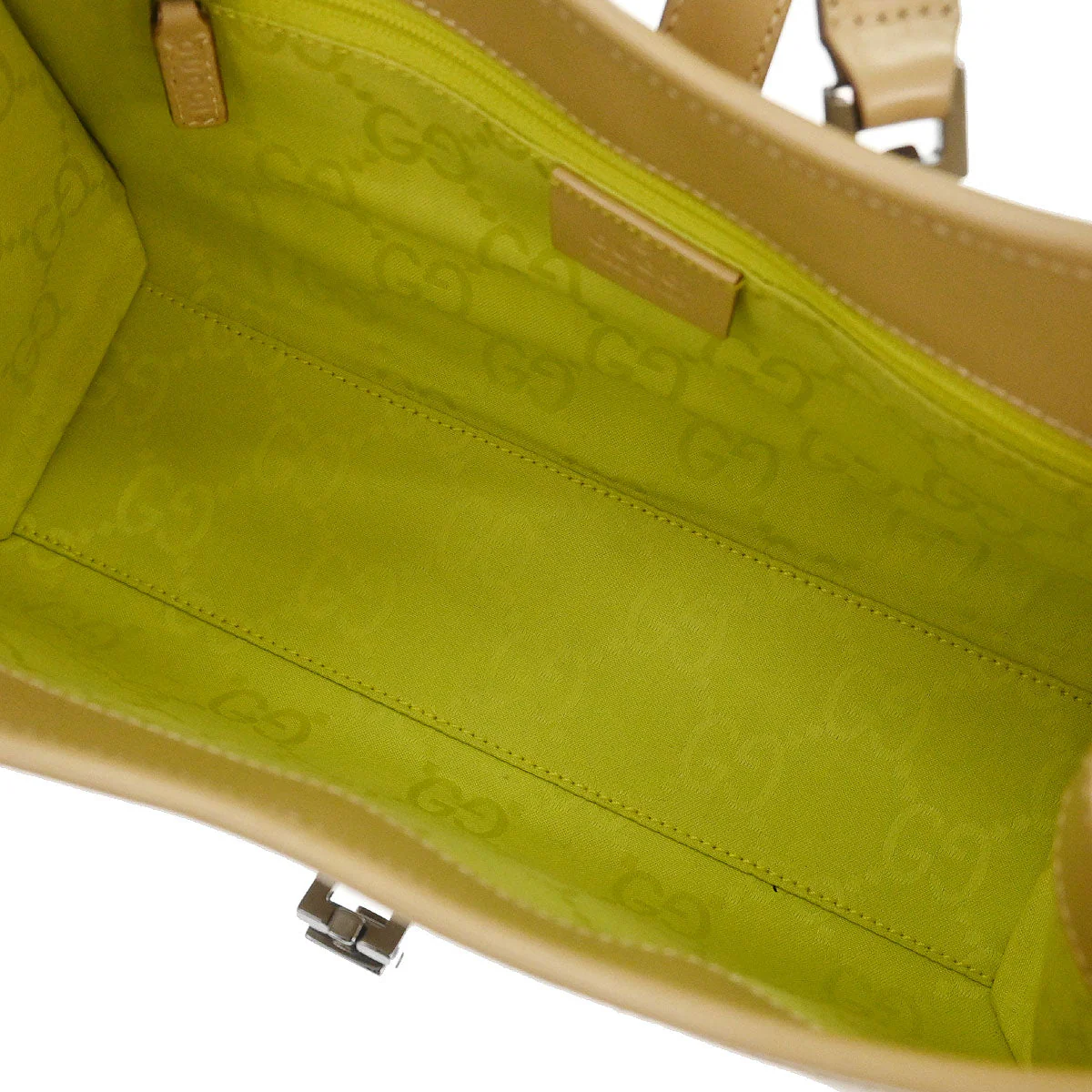 Gucci Beige Jackie Handbag - Image 8