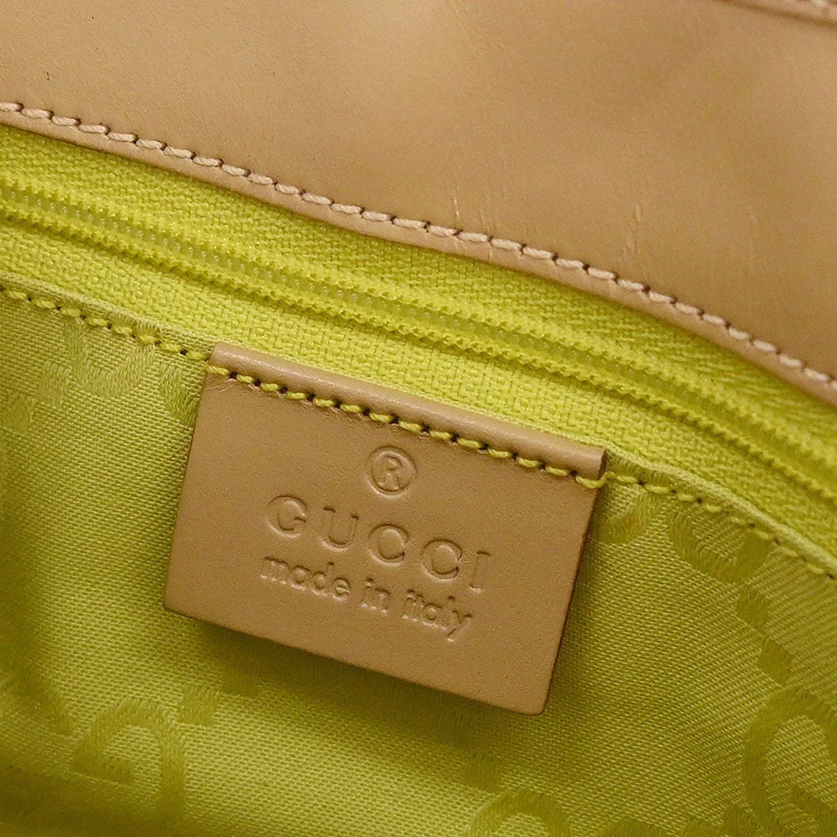 Gucci Beige Jackie Handbag - Image 9