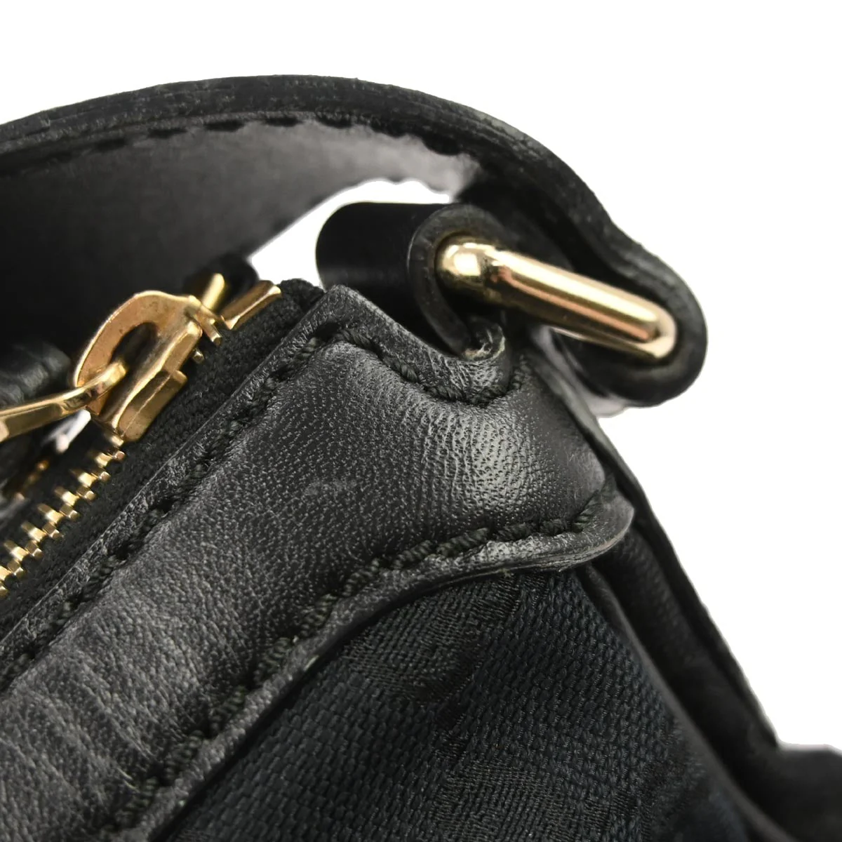 Gucci Black GG Handbag - Image 6