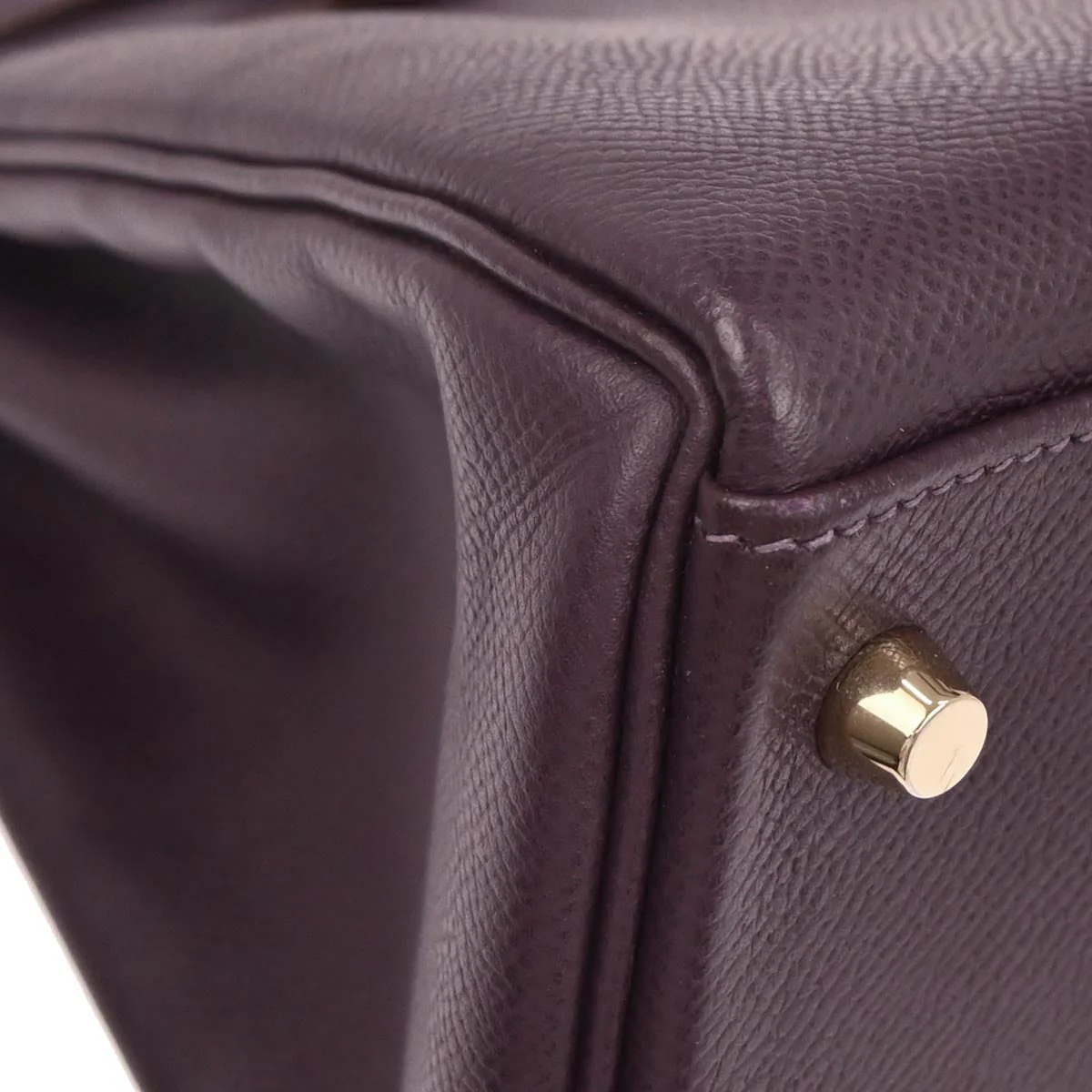 Hermes Raisin Epsom Kelly 32 Retourne 2way Shoulder Handbag - Image 3