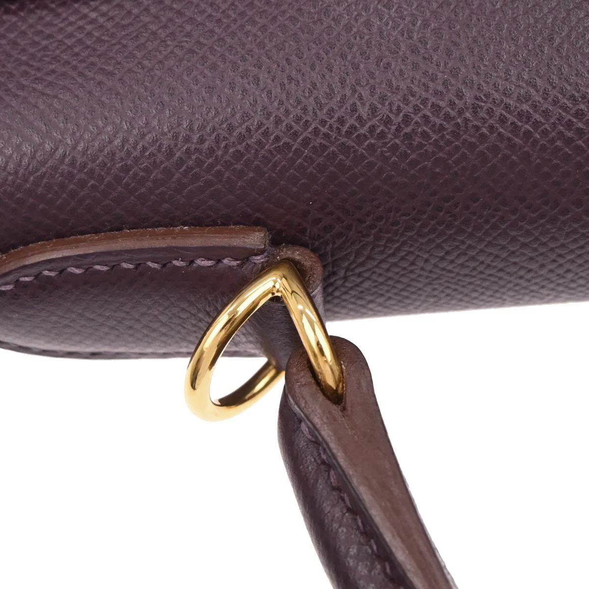 Hermes Raisin Epsom Kelly 32 Retourne 2way Shoulder Handbag - Image 5