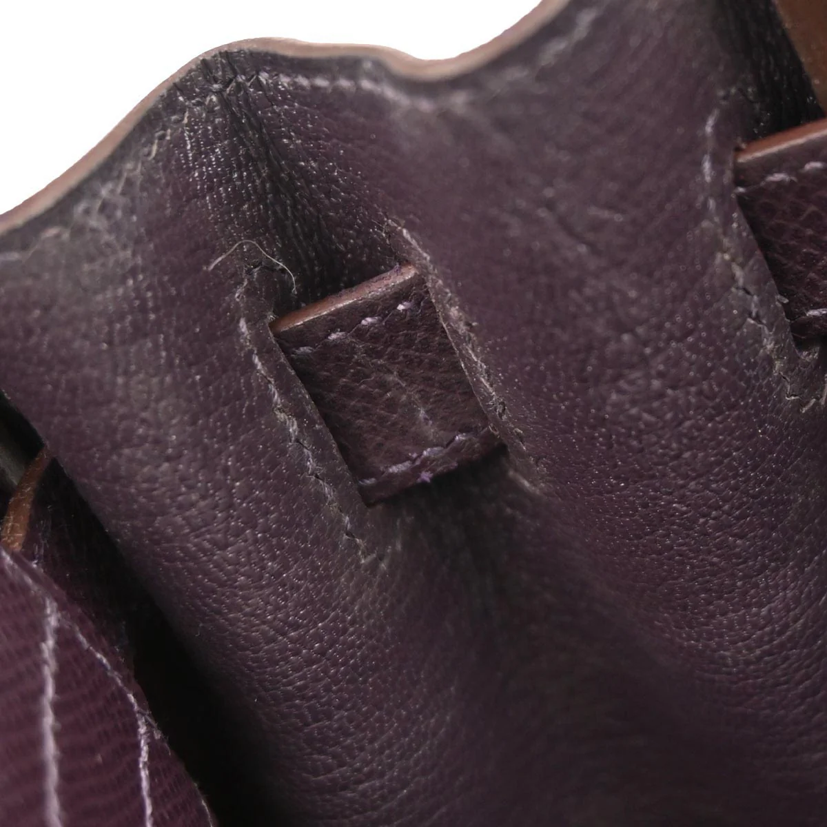 Hermes Raisin Epsom Kelly 32 Retourne 2way Shoulder Handbag - Image 8
