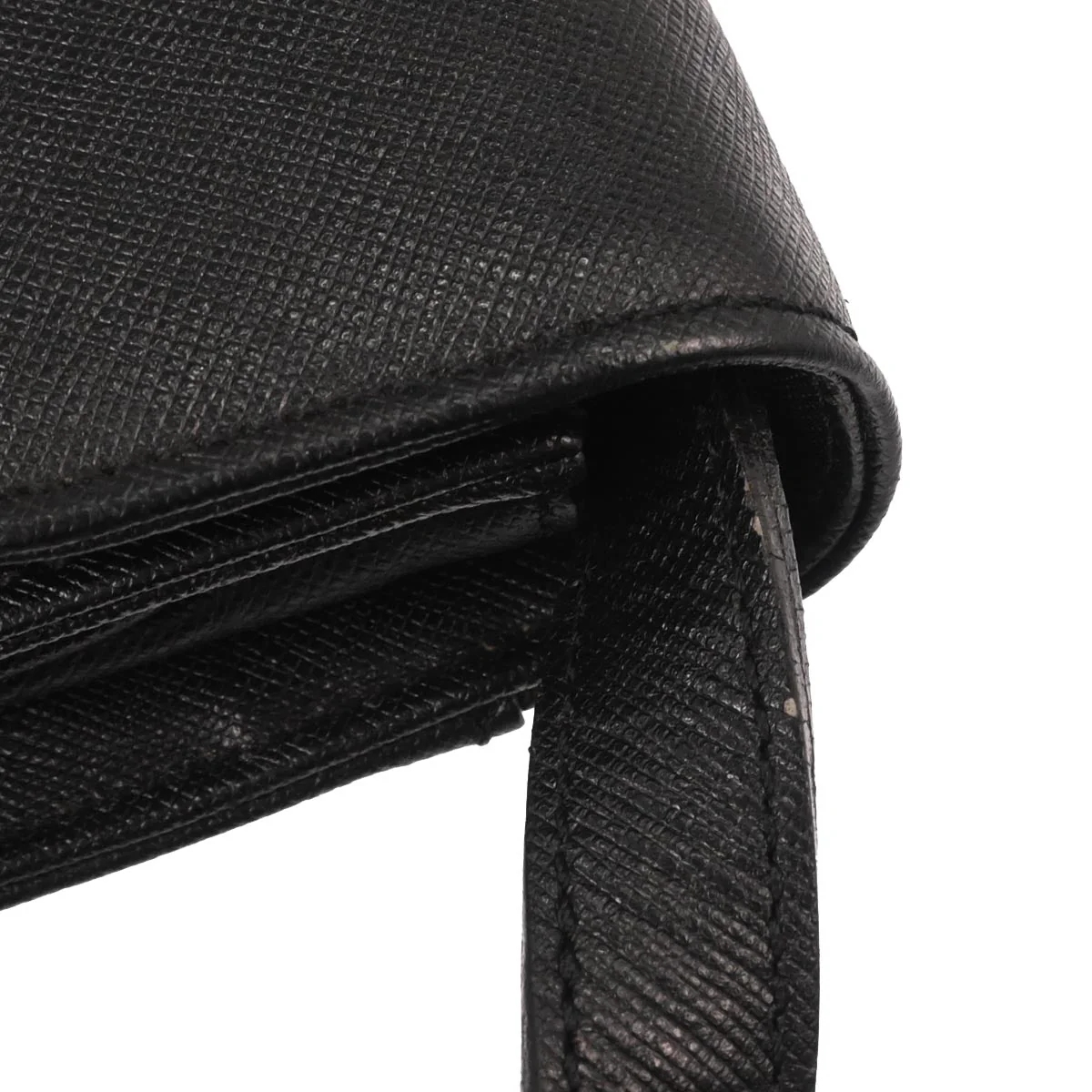 Yves Saint Laurent Black Leather Shoulder Bag - Image 6