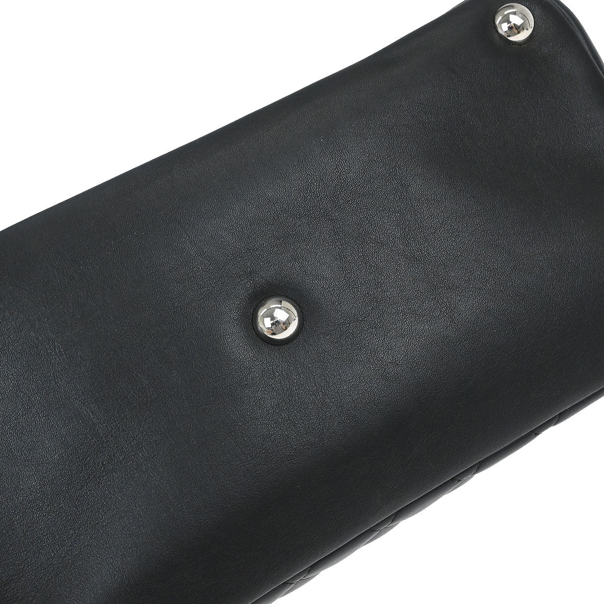 Chanel 2005-2006 Black Calfskin Cambon Ligne Tote Handbag - Image 3