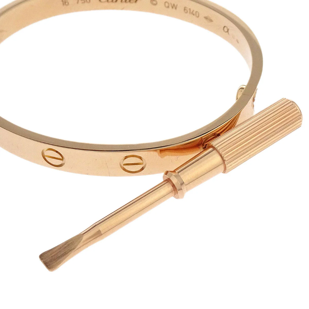 Cartier Love Bracelet Bangle 750 #16 Jewelry - Image 5