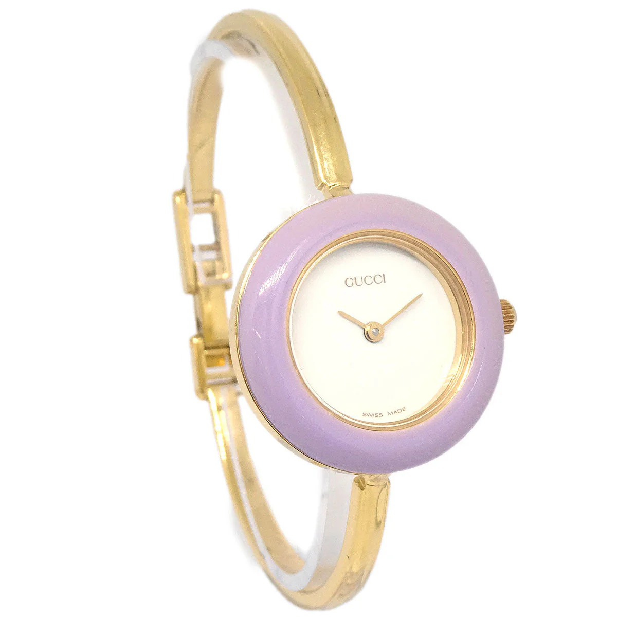 Gucci 11/12.2 Change Bezel Chameleon Quartz Watch SS - Image 3