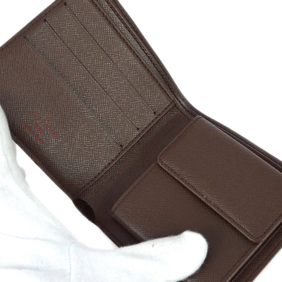 Louis Vuitton Damier Porte Billet Cartes Credit Monnaie Wallet N61665 - Image 4