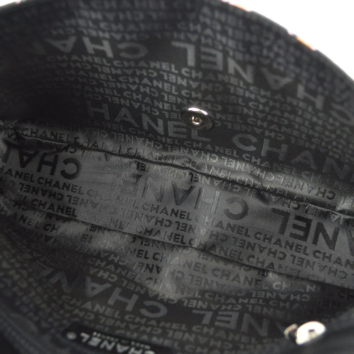 Chanel 2004-2005 Black Satin Lipstick Classic Single Flap Shoulder Bag - Image 7