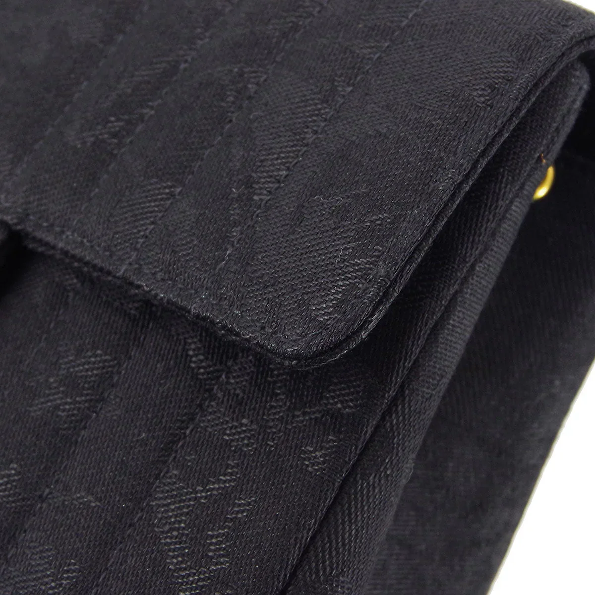 Chanel * 1991-1994 Black Mini Vertical Stitch Classic Square Flap Bag 17 - Image 10