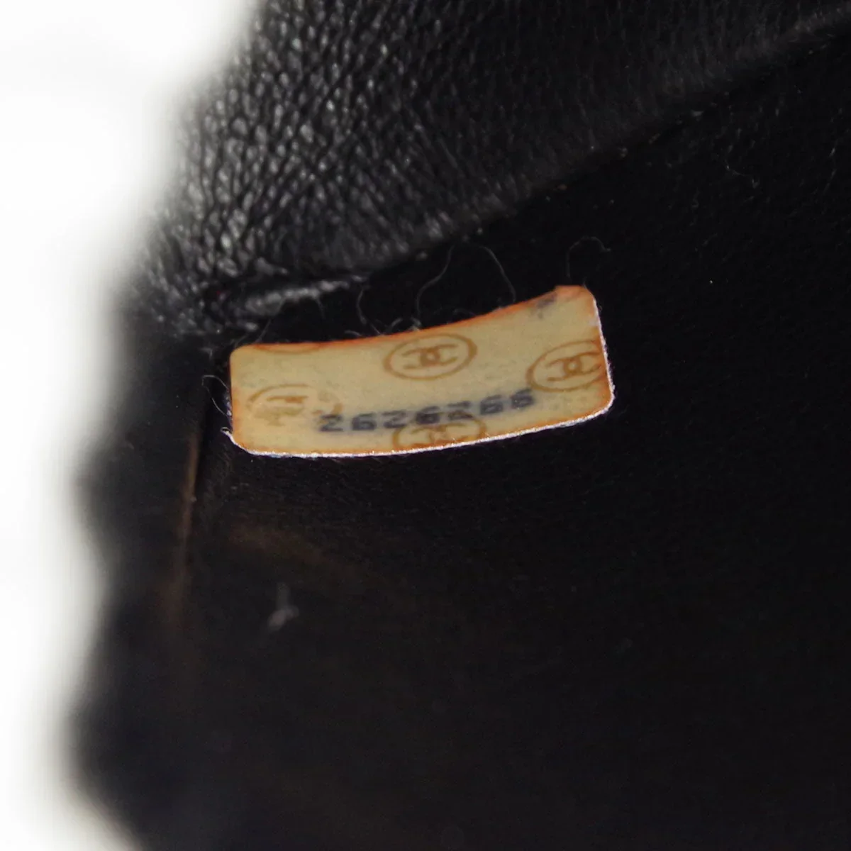 Chanel * 1991-1994 Black Mini Vertical Stitch Classic Square Flap Bag 17 - Image 7