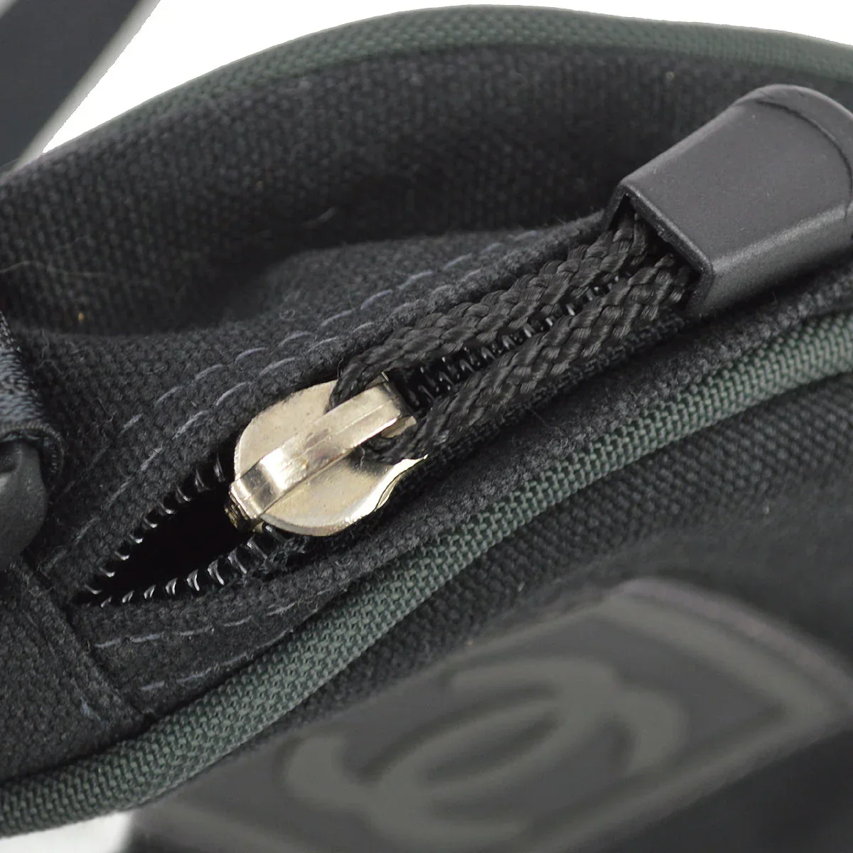 Chanel 2003-2004 Black Sports Line Shoulder Bag - Image 7