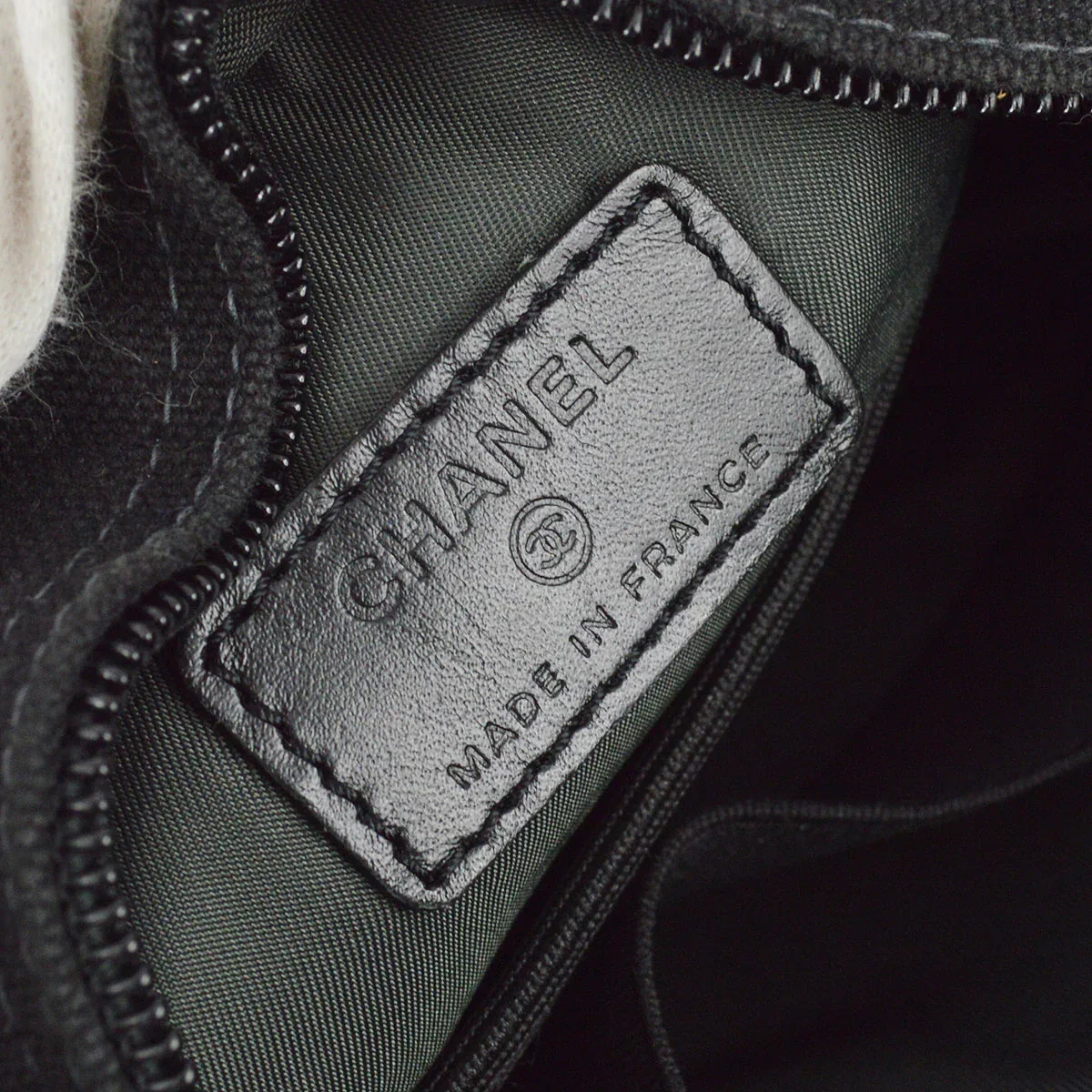 Chanel 2003-2004 Black Sports Line Shoulder Bag - Image 9