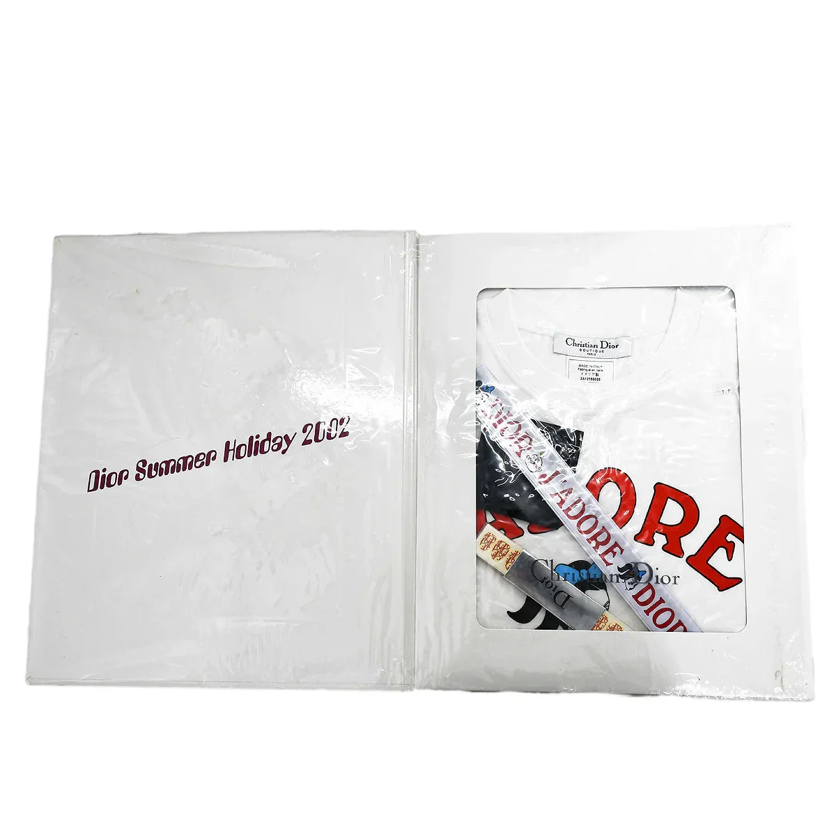 Christian Dior 2002 John Galliano graphic-print cotton T-shirt set #38 - Image 3