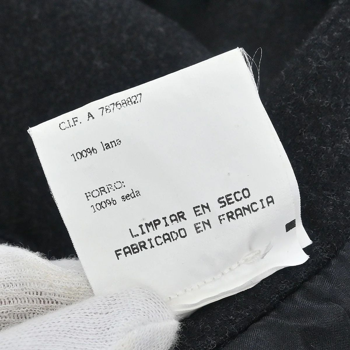 Chanel Long Pants Dark Gray - Image 10
