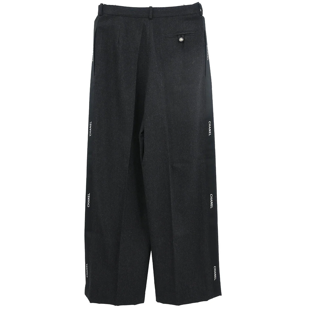 Chanel Long Pants Dark Gray - Image 2