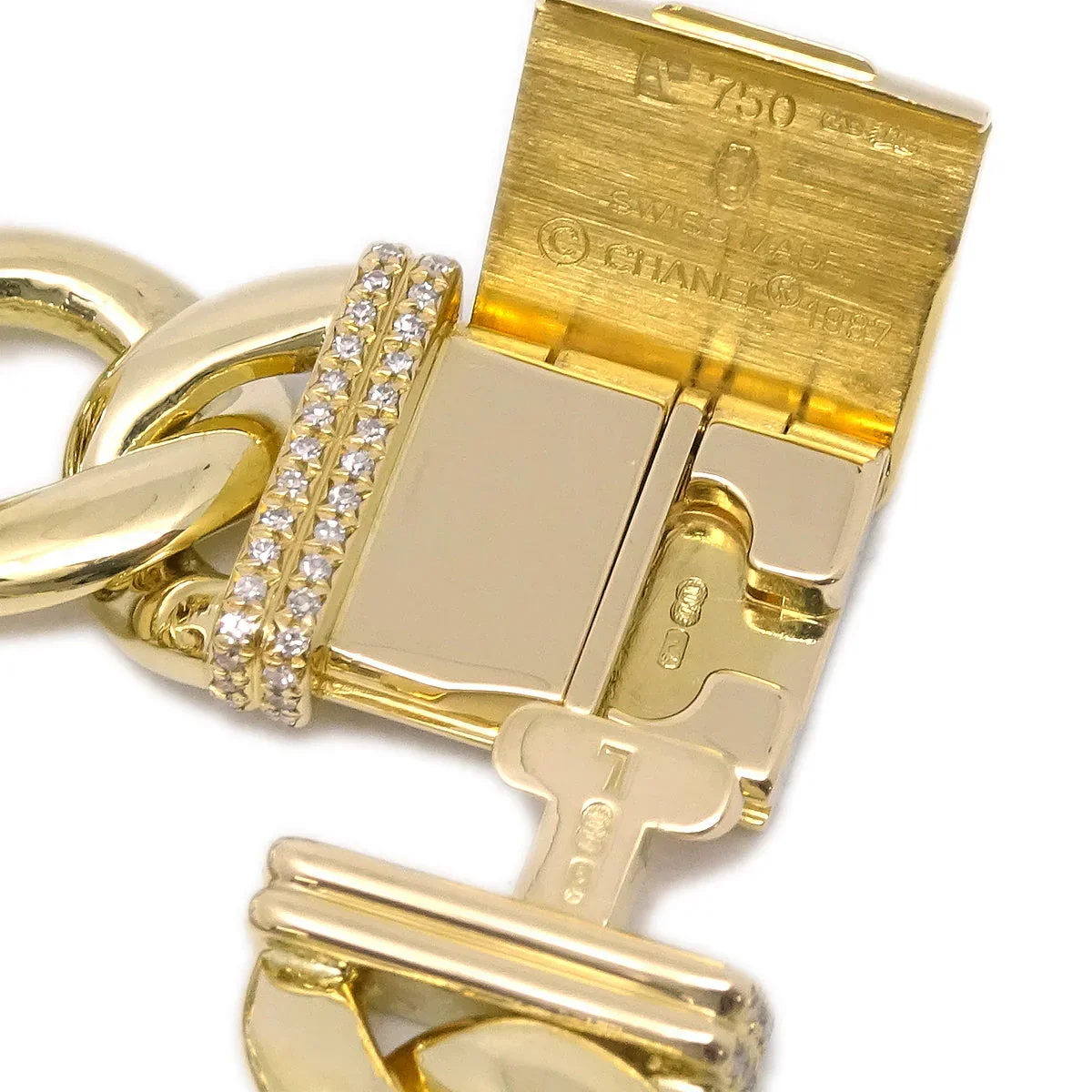 Chanel Premiere Watch 18KYG Diamond #L - Image 6
