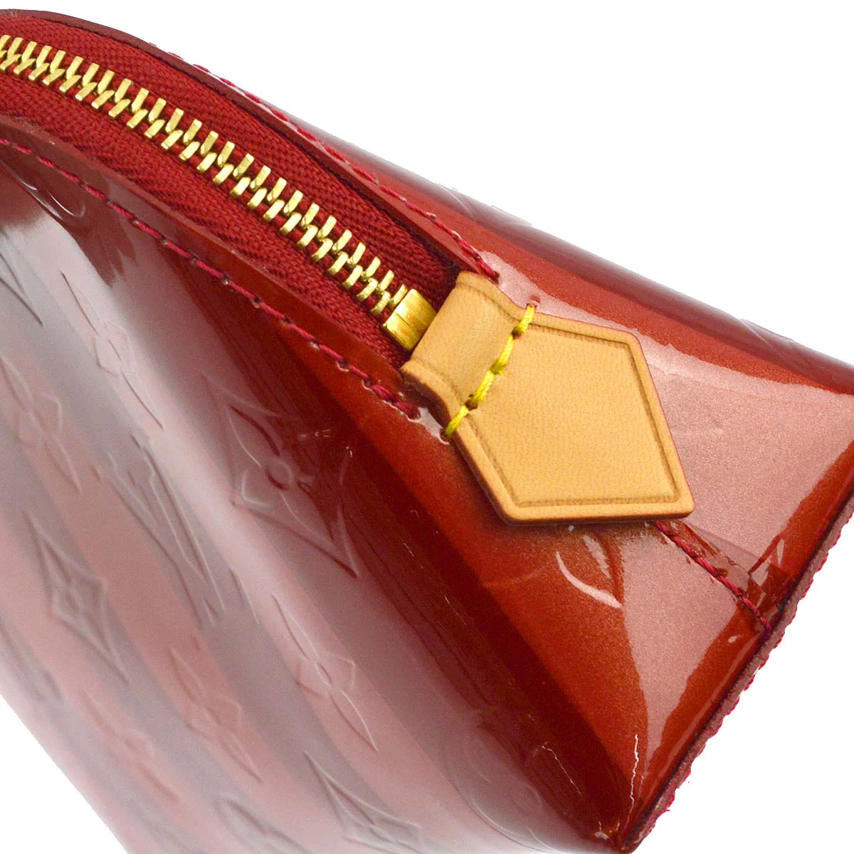 Louis Vuitton 2011 Vernis Rayure Pochette Cosmetic M91721 - Image 5