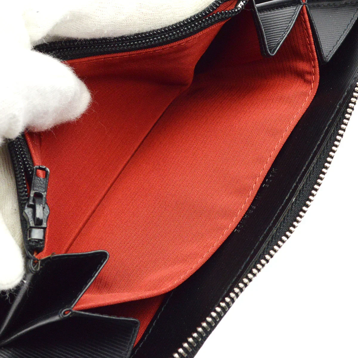 Chanel New Travel Line Black Nylon Wallet Purse - Image 6