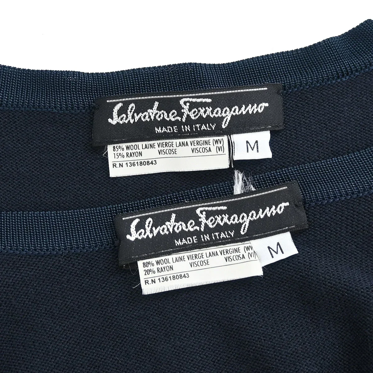 Salvatore Ferragamo Ensemble Cardigan Top #M - Image 9