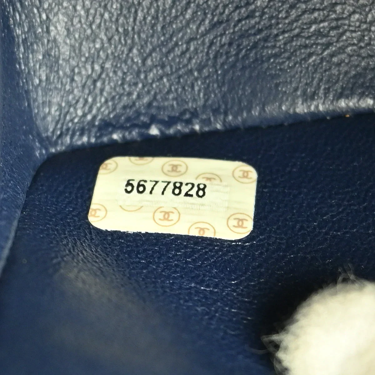 Chanel * 1997-1999 Blue Denim Small Classic Double Flap Shoulder Bag - Image 9