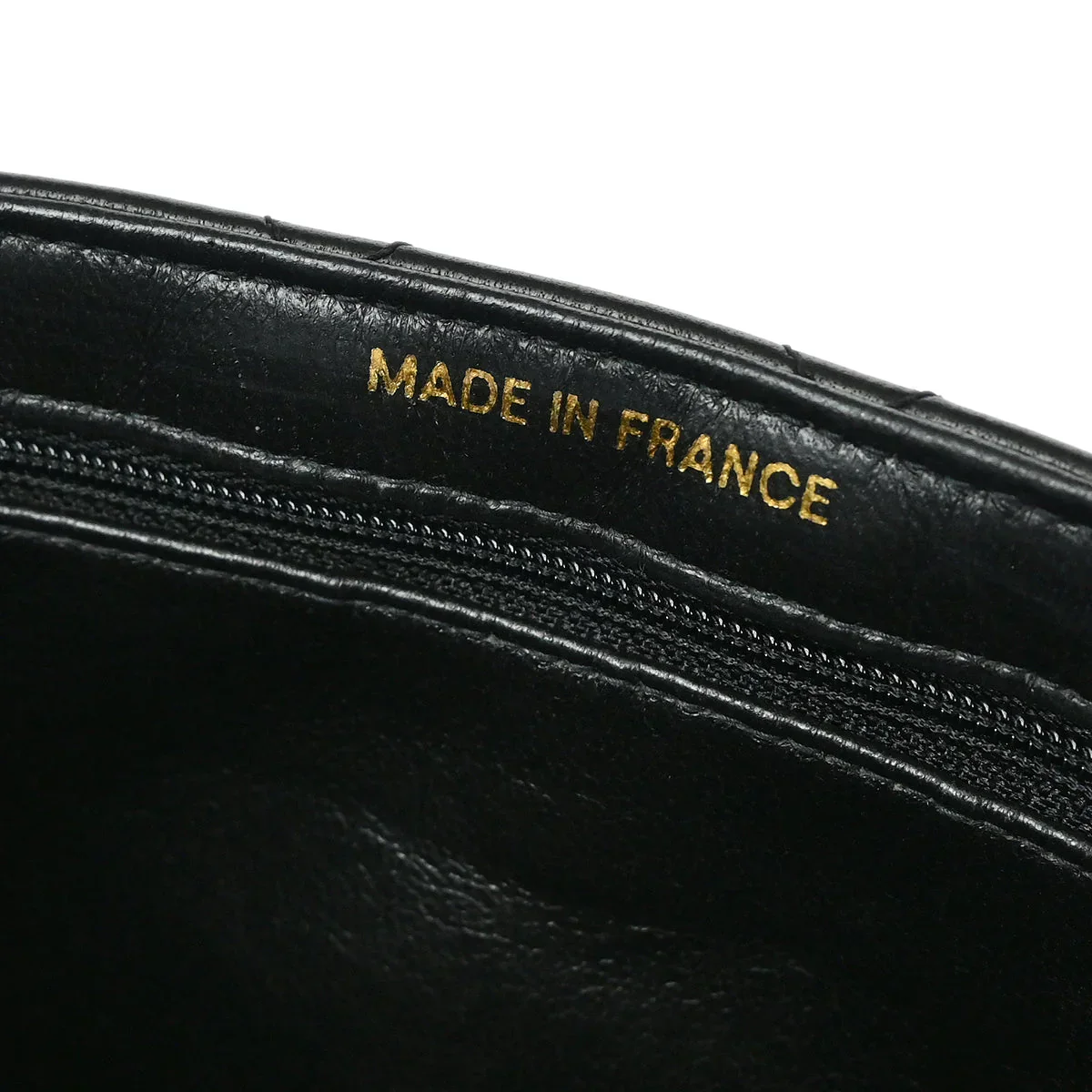 Chanel 1994-1996 Black Lambskin Double Sided Classic Flap Shoulder Bag - Image 9