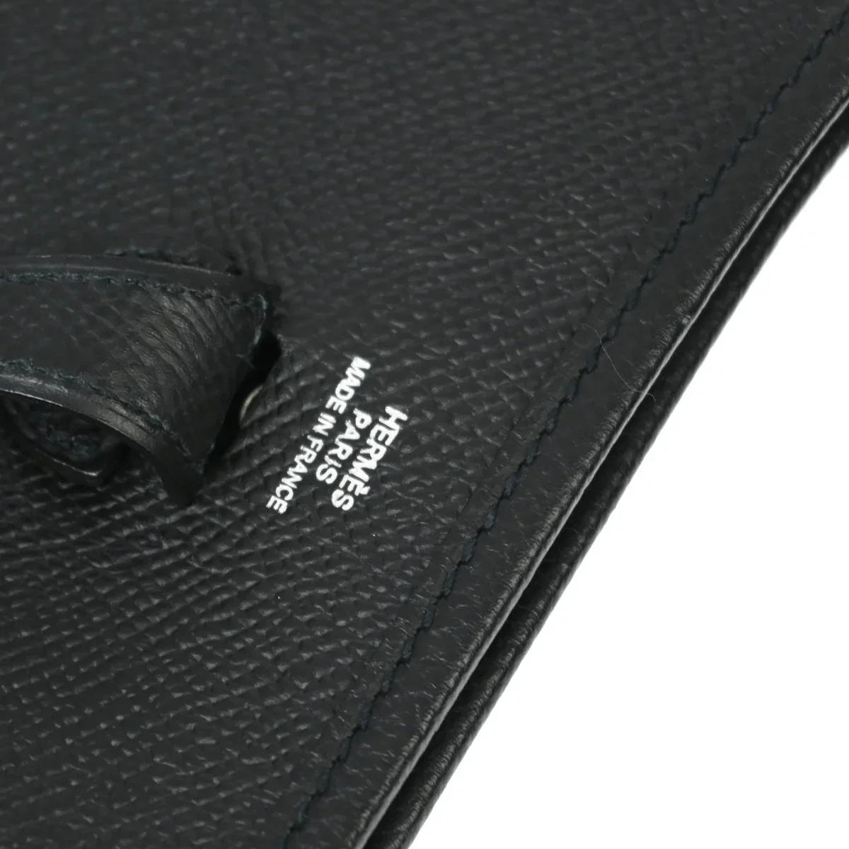Hermes 2007 Black Epsom Evelyne TPM Shoulder Bag - Image 8