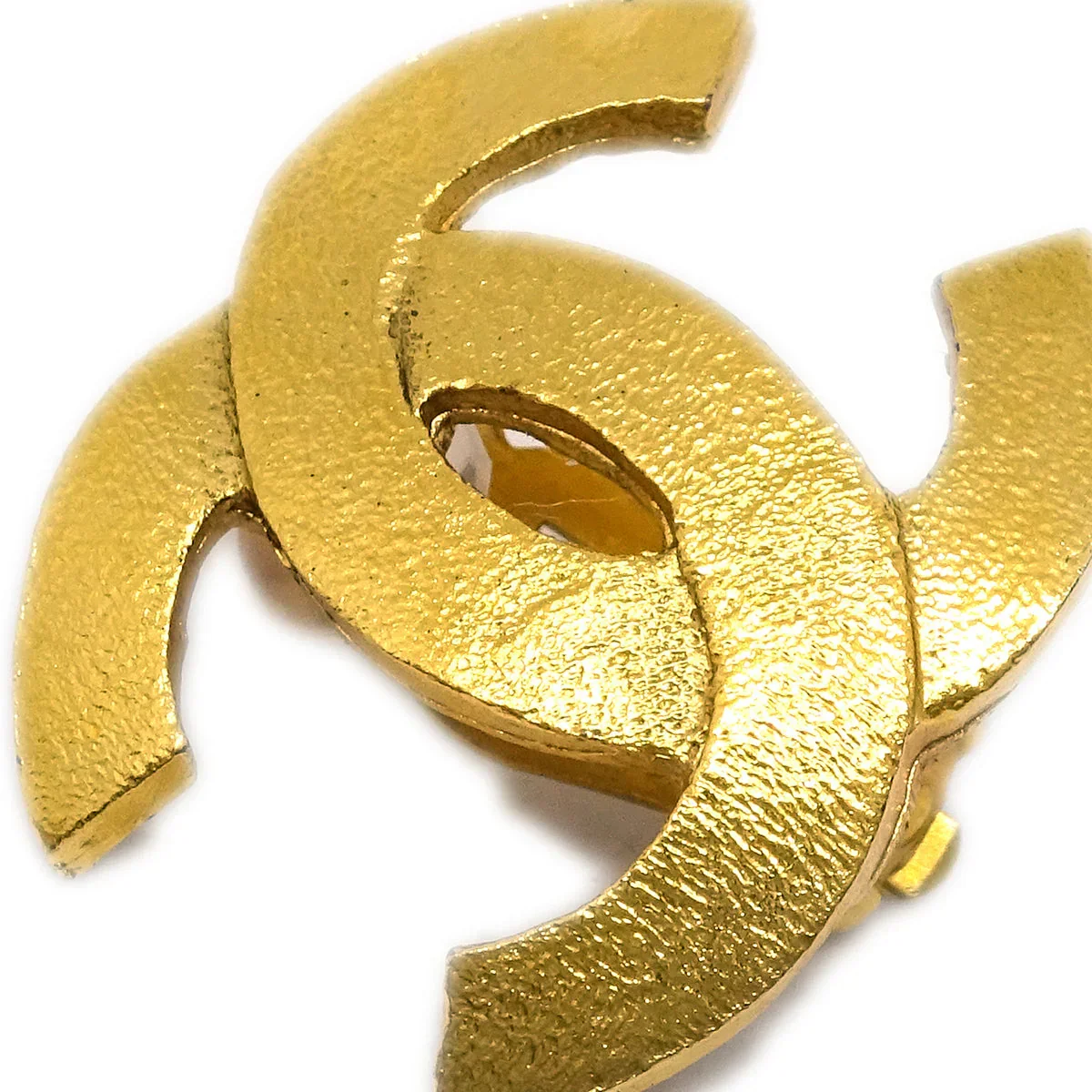 Chanel Gold CC Earrings Clip-On 29/2914 - Image 2