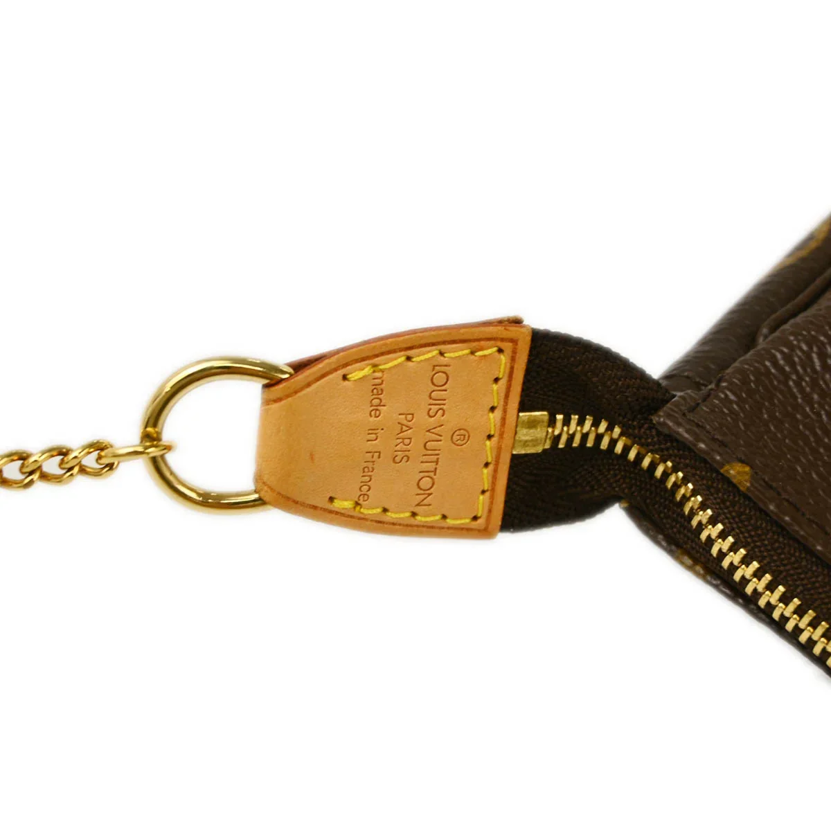 Louis Vuitton 2007 Monogram Mini Pochette Accessoires Handbag M60153 - Image 4
