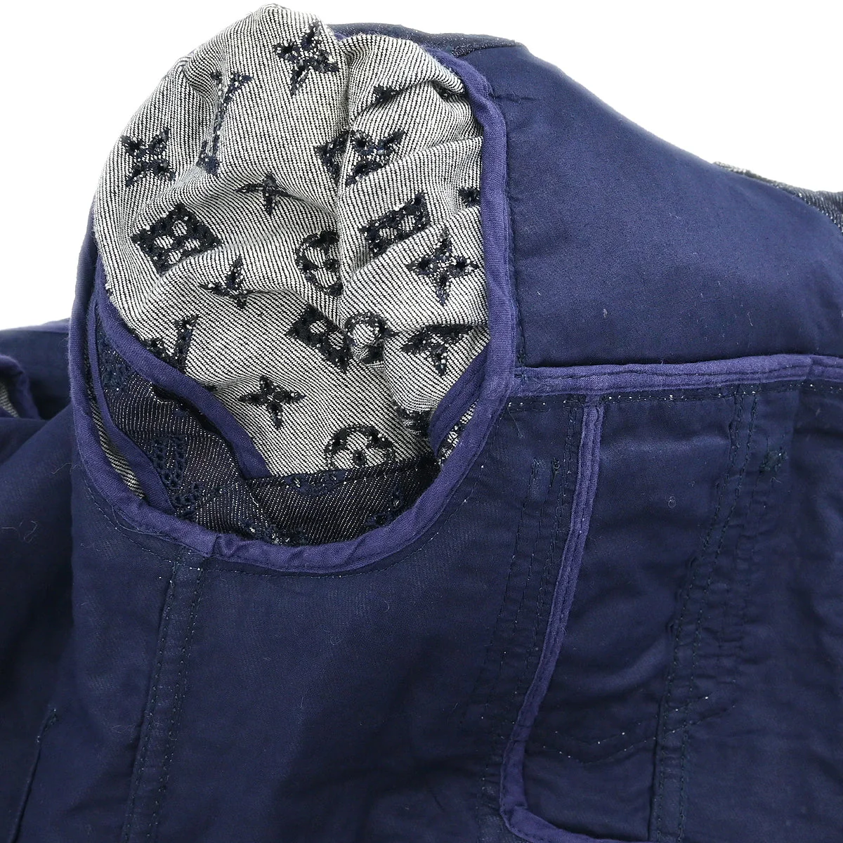 Louis Vuitton 2010 Setup Suit Jacket Skirt Navy #34 - Image 6