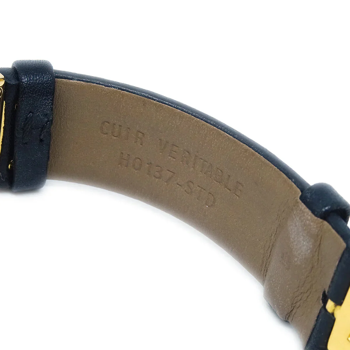 Chanel Matelasse Watch 18KYG Black - Image 6