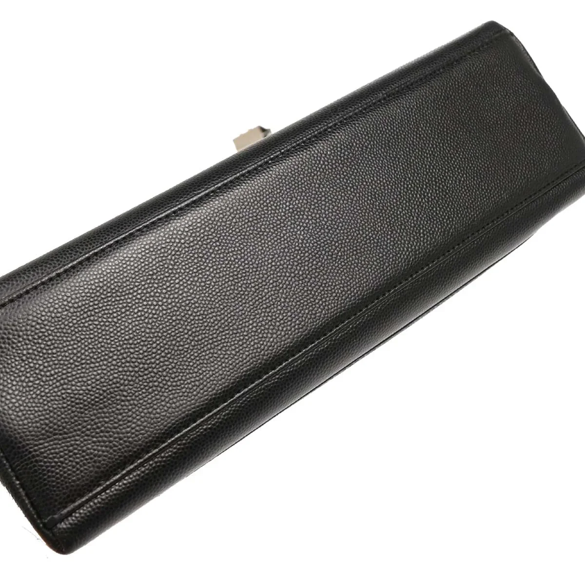 Chanel 1997-1999 Black Caviar Handbag - Image 5