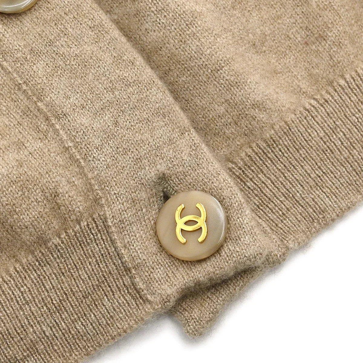 Chanel Cardigan Beige - Image 4
