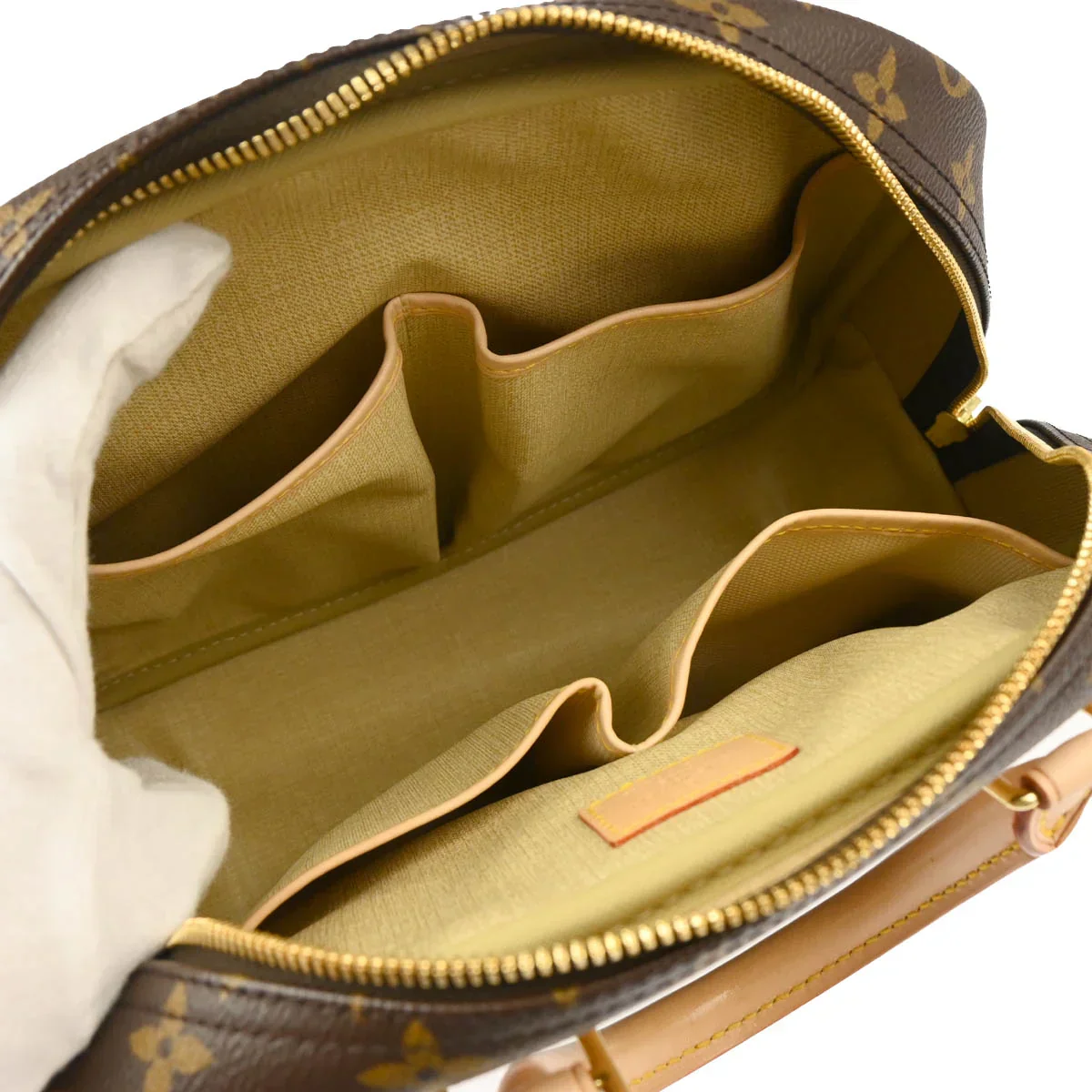 Louis Vuitton 2004 Monogram Trouville Handbag M42228 - Image 8