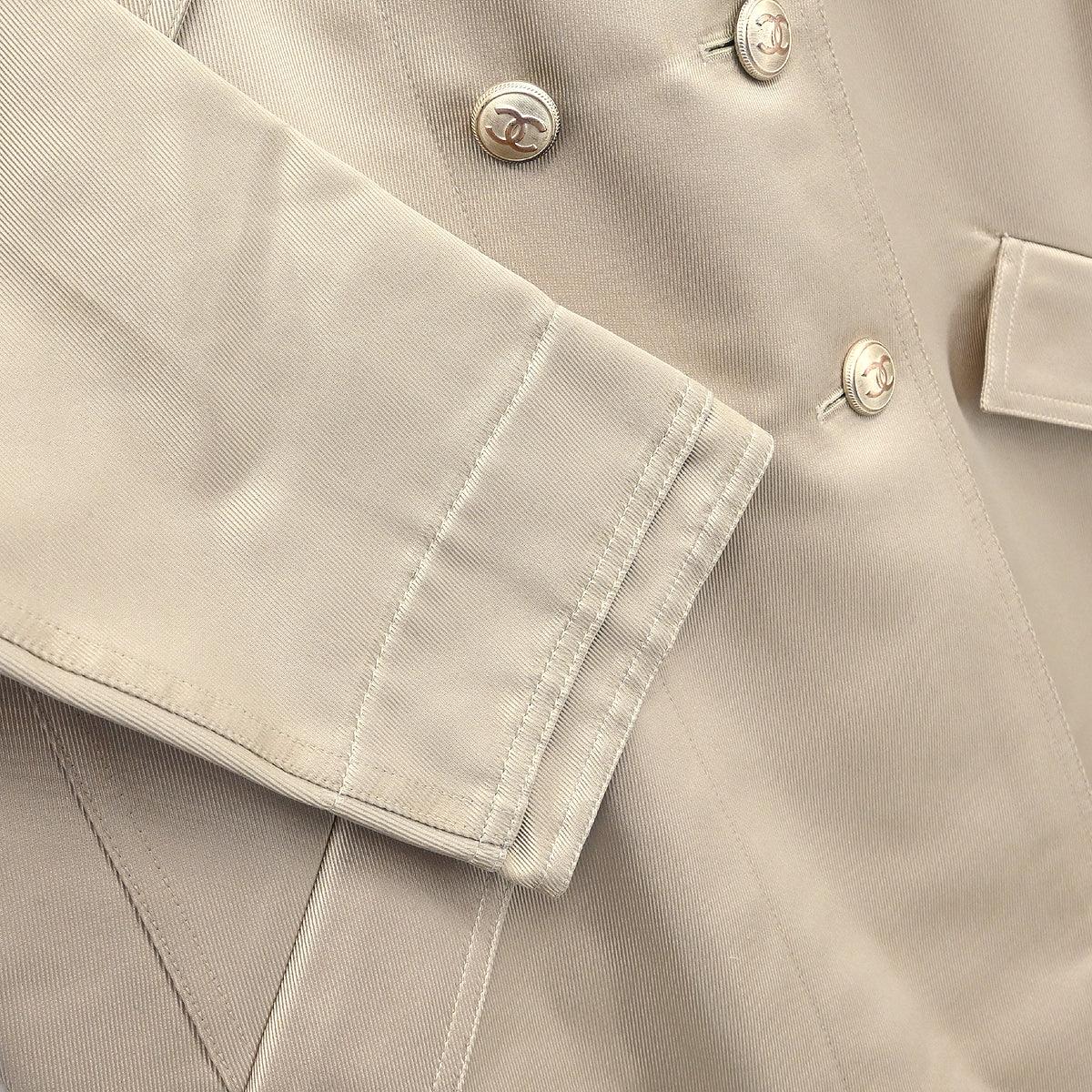 Chanel 2004 Trench Coat Beige #44 - Image 4
