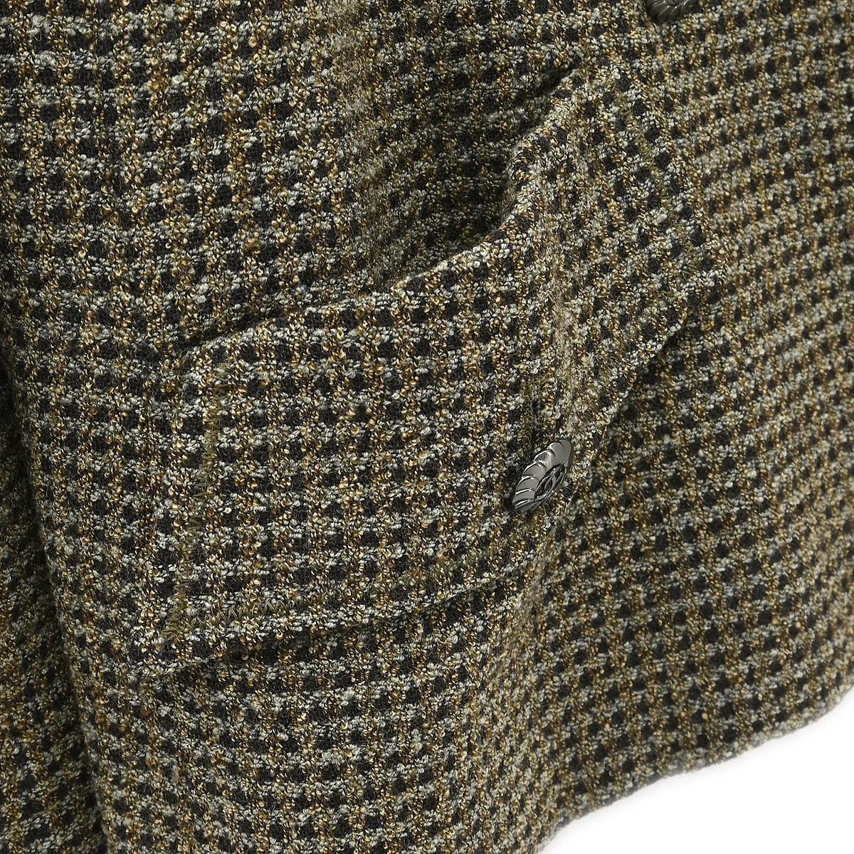 Chanel 1997 Double Breasted Jacket Brown #42 - Image 4