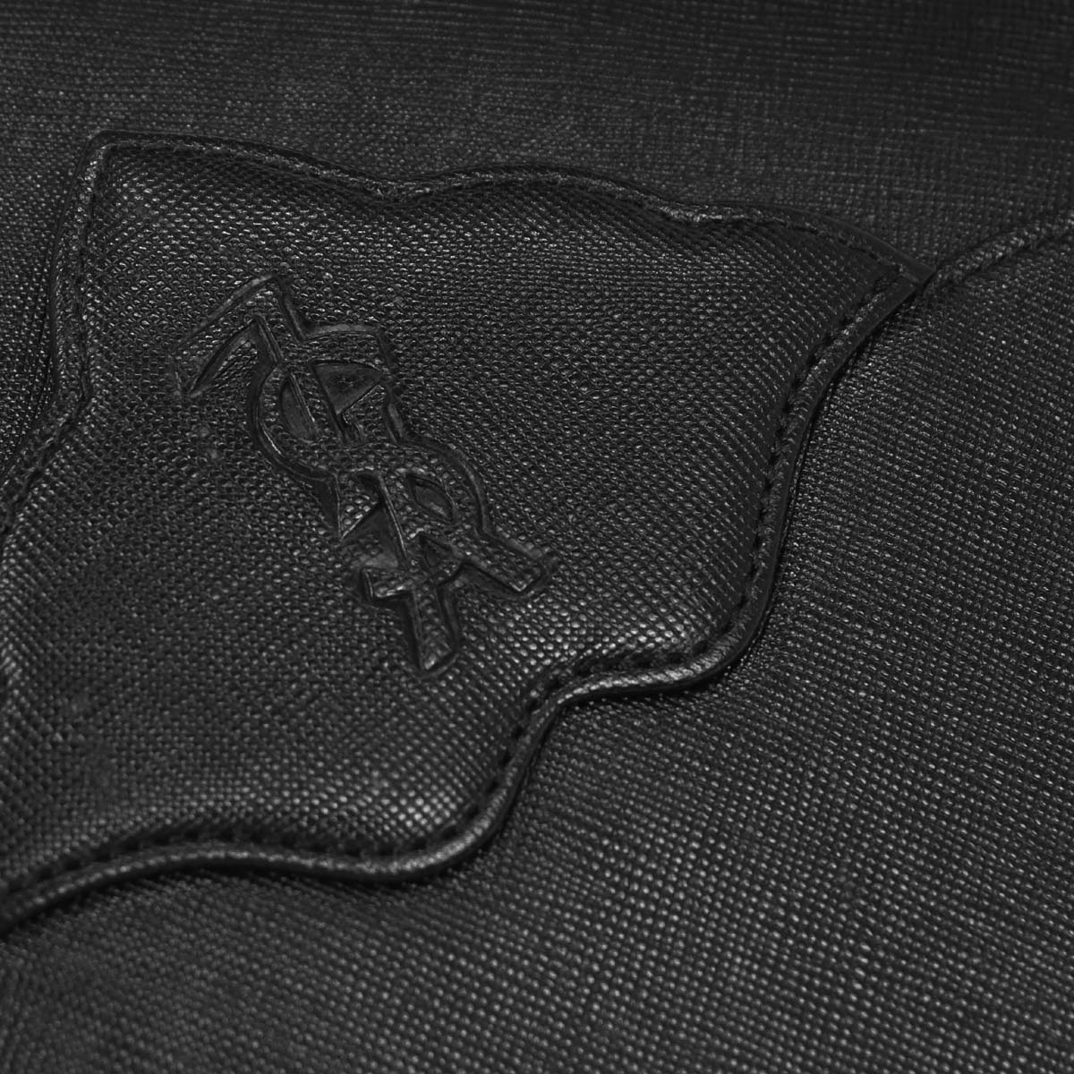 Yves Saint Laurent Black Leather Clutch Bag - Image 6